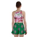Lotus Bloom In The Blue Sea Of Peacefulness Mini Skirt View2