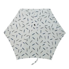 Gray Pencils On A Light Background Mini Folding Umbrellas by SychEva