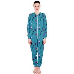 Manicure Supplies  Nail Polish Onepiece Jumpsuit (ladies)  by SychEva