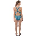 Manicure Supplies  Nail Polish Cut-Out Back One Piece Swimsuit View2
