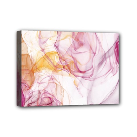 Red And Orange Alcohol In  Mini Canvas 7  X 5  (stretched) by Dazzleway