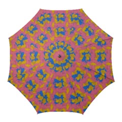 Abstract Painting Golf Umbrellas by SychEva