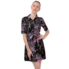 Punk Cyclone Belted Shirt Dress by MRNStudios
