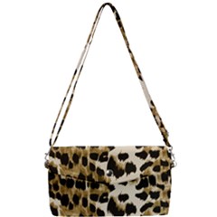 Leopard-print 2 Removable Strap Clutch Bag by skindeep