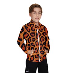 Leopard-print 3 Kids  Windbreaker by skindeep