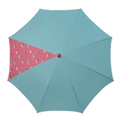 Funny Pugs  Cute Pets Golf Umbrellas by SychEva
