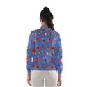 Blue 50s Women s Windbreaker View2