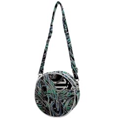 Robotic Endocrine System Crossbody Circle Bag by MRNStudios