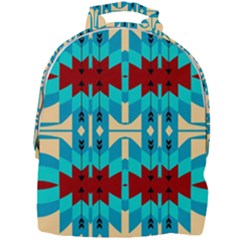 Shapes Rows Mini Full Print Backpack by LalyLauraFLM