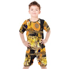Before The Easter-1-4 Kids  Tee And Shorts Set by bestdesignintheworld