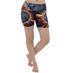 Beast Lightweight Velour Yoga Shorts by Sparkle