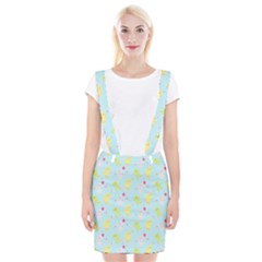 My Adventure Blue Braces Suspender Skirt by thePastelAbomination