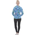 Multicolored Butterflies Whirl Women s Overhead Hoodie View2