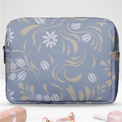 Folk Flowers Pattern Floral Surface Design Seamless Pattern Make Up Pouch (large) by Eskimos