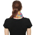 Multicolored Donuts Face Covering Bandana (Triangle) View2