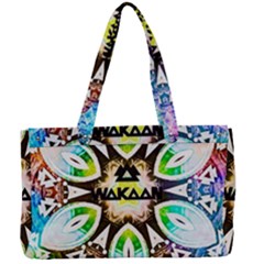 375 Chroma Digital Art Custom Canvas Work Bag by Drippycreamart