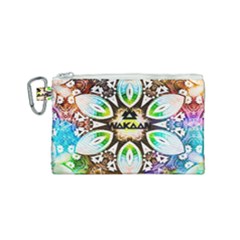 375 Chroma Digital Art Custom Canvas Cosmetic Bag (small) by Drippycreamart