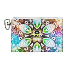 375 Chroma Digital Art Custom Canvas Cosmetic Bag (large) by Drippycreamart