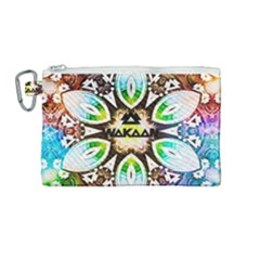 375 Chroma Digital Art Custom Canvas Cosmetic Bag (medium) by Drippycreamart