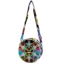 375 Chroma Digital Art Custom Crossbody Circle Bag View1