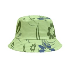 Folk Flowers Print Floral Pattern Ethnic Art Inside Out Bucket Hat by Eskimos