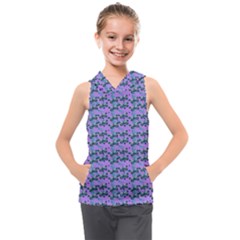 Pattern Kids  Sleeveless Hoodie by Sparkle
