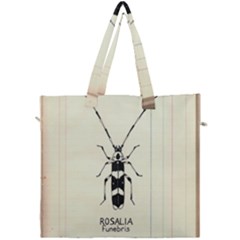 Banded Alder Borer  Canvas Travel Bag by Limerence