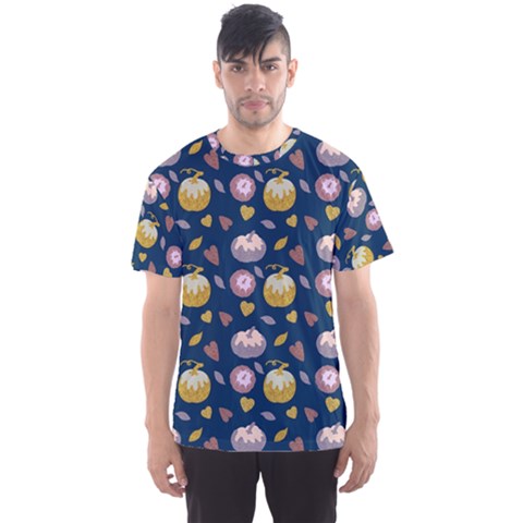 Autumn Pumpkins Men s Sport Mesh Tee by SychEva