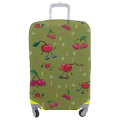 Red Cherries Athletes Luggage Cover (medium) by SychEva