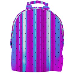 Warped Stripy Dots Mini Full Print Backpack by essentialimage365