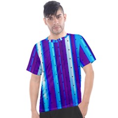 Warped Stripy Dots Men s Sport Top by essentialimage365