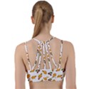 Oak Leaves And Acorns Line Them Up Sports Bra View2