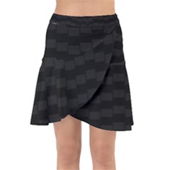 Blocks Wrap Front Skirt by Sparkle
