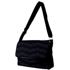 Blocks Full Print Messenger Bag (s) by Sparkle