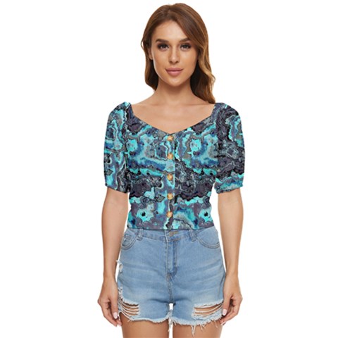 Strange Glow Button Up Blouse by MRNStudios