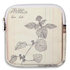 Lemon Balm Mini Square Pouch by Limerence