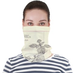 Lemon Balm Face Seamless Bandana (adult) by Limerence