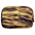 Yellow  Waves Abstract Series No10 Make Up Pouch (Small) View2