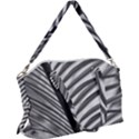 Cycas Leaf The Shadows Canvas Crossbody Bag View1