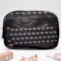 Keyboard From The Past Make Up Pouch (small) by DimitriosArt