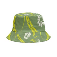 Folk Flowers Print Floral Pattern Ethnic Art Inside Out Bucket Hat by Eskimos