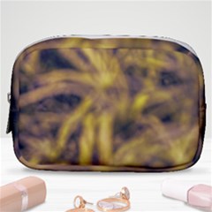 Yellow Abstract Stars Make Up Pouch (small) by DimitriosArt