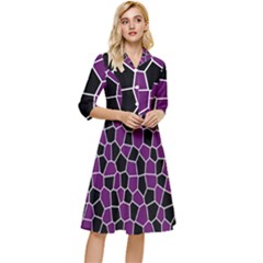 S1e1tina Classy Knee Length Dress by SomethingForEveryone