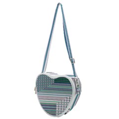 Gradient (103) Heart Shoulder Bag by Sparkle