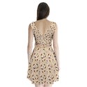 Festive Champagne Split Back Mini Dress  View2