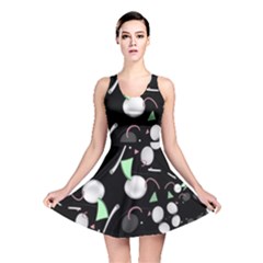 Digital Illusion Reversible Skater Dress by Sparkle