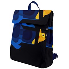 Digital Illusion Flap Top Backpack by Sparkle