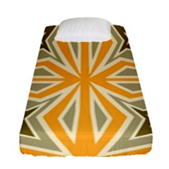 Abstract Pattern Geometric Backgrounds   Fitted Sheet (single Size) by Eskimos