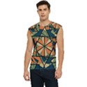 Abstract pattern geometric backgrounds   Men s Raglan Cap Sleeve Tee View1