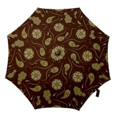 Floral Pattern Paisley Style  Hook Handle Umbrellas (small) by Eskimos